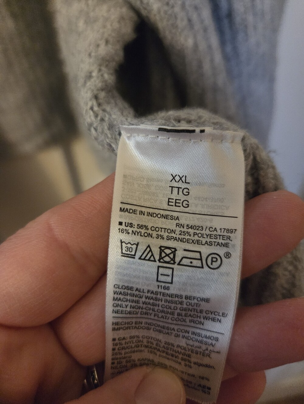 Grey Collared Cardigan - Picture 4 of 4